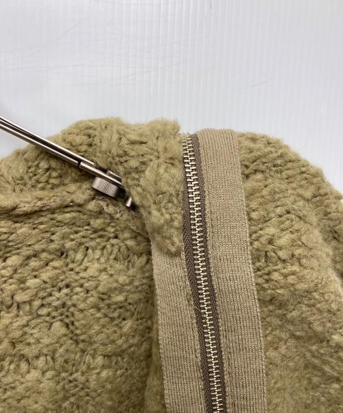 PRANK PROJECT（プランクプロジェクト）PRANK PROJECT (プランクプロジェクト) ダブルジップダメージフーディ/31242365405 ベージュ サイズ:FREEの古着・服飾アイテム