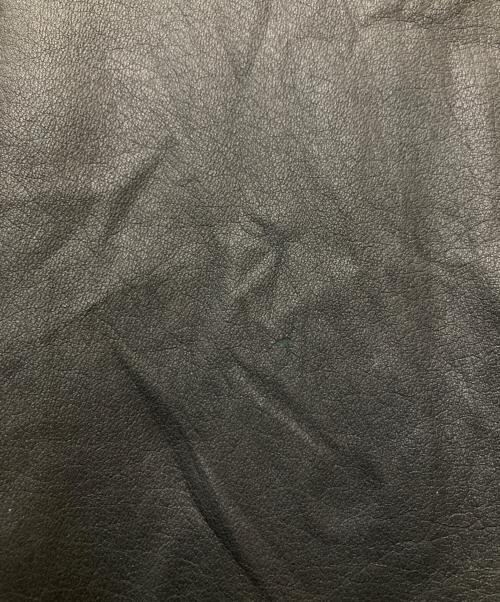 COMOLI（コモリ）COMOLI (コモリ) レザーシャツ ブラック サイズ:3の古着・服飾アイテム