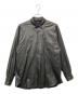 COMOLI（コモリ）の古着「レザーシャツ」｜ブラック