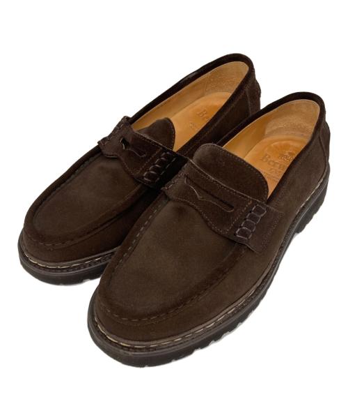 berwick（バーウィック）berwick (バーウィック) コインローファー/5293 ブラウン サイズ:71/2の古着・服飾アイテム