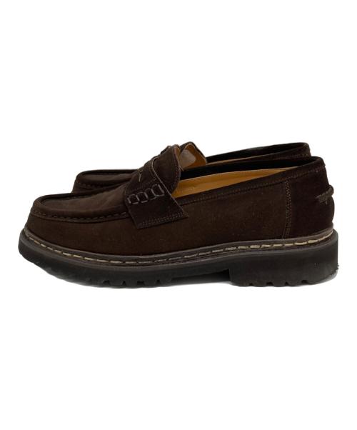 berwick（バーウィック）berwick (バーウィック) コインローファー/5293 ブラウン サイズ:71/2の古着・服飾アイテム