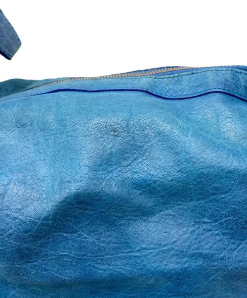 BALENCIAGA（バレンシアガ）BALENCIAGA (バレンシアガ) The Day ザ デイショルダーバッグ ブルーの古着・服飾アイテム