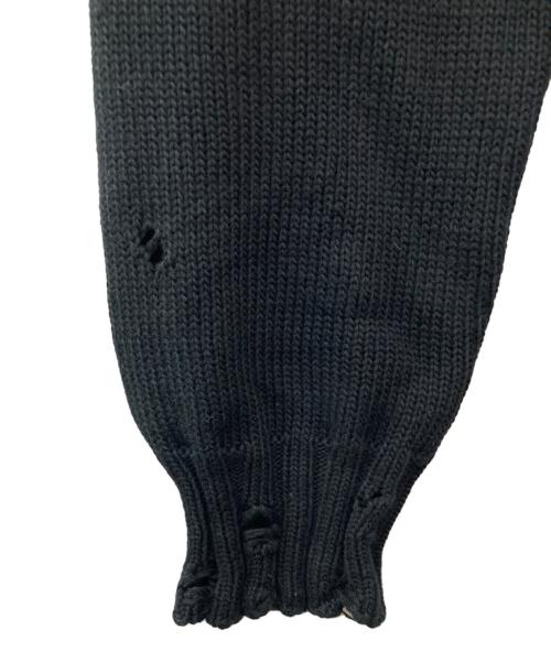 MARNI（マルニ）MARNI (マルニ) ブラック ツイスト クルーネック セーター ブラック サイズ:44の古着・服飾アイテム