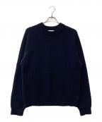 MARNIマルニ）の古着「19AWクルーネックニット」｜ネイビー