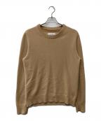 Maison Margielaメゾンマルジェラ）の古着「19AW カシミヤ ウール クルーネック ニット」｜ベージュ