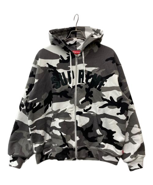 SUPREME（シュプリーム）SUPREME (シュプリーム) 25AW Arc Thermal Lined Zip Up Hooded Sweatshirt グレー サイズ:Largeの古着・服飾アイテム