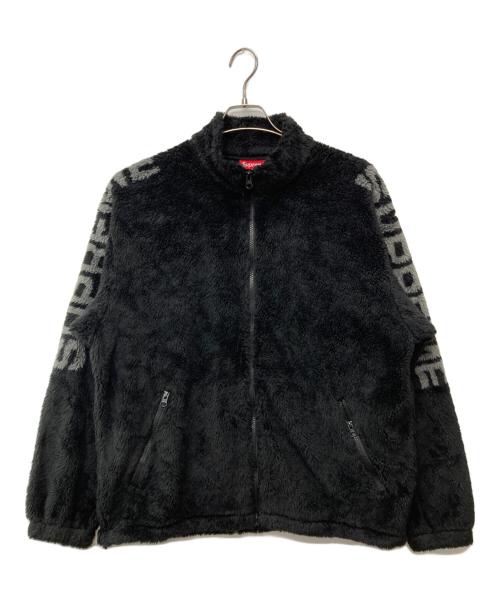 SUPREME（シュプリーム）SUPREME (シュプリーム) 25SS Shoulder Logo Fleece Jacket ブラック サイズ:Largeの古着・服飾アイテム