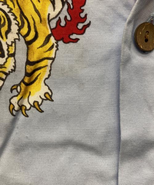 WACKO MARIA（ワコマリア）WACKO MARIA (ワコマリア) TIM LEHI HAWAIIAN SHIRT ブルー サイズ:Ｍの古着・服飾アイテム