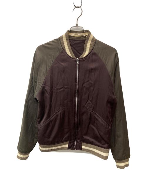 WACKO MARIA（ワコマリア）WACKO MARIA (ワコマリア) SOUVENIR JACKET グリーン×ブラウン サイズ:Ｌの古着・服飾アイテム