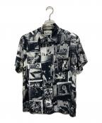 WACKO MARIA×森山大道ワコマリア×モリヤマダイドウ）の古着「HAWAIIAN SHIRT」｜ブラック