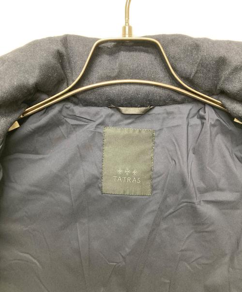TATRAS（タトラス）TATRAS (タトラス) ウールロングファー付きダウンコート ネイビー サイズ:02の古着・服飾アイテム