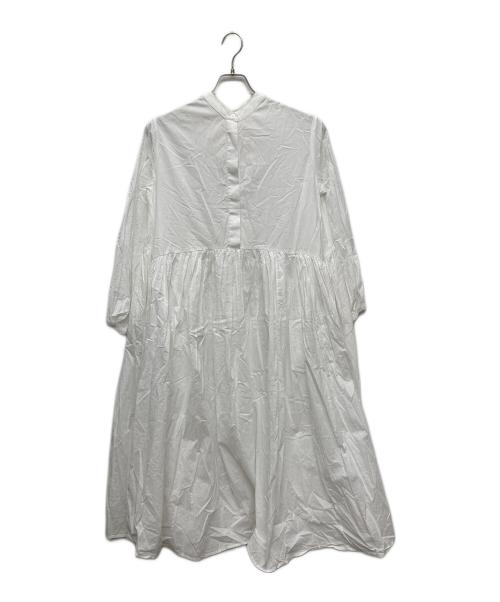 BEARDSLEY（ビアズリー）BEARDSLEY (ビアズリー) ギャザーワンピース/BEZ1022209A0007 ホワイト サイズ:FREEの古着・服飾アイテム