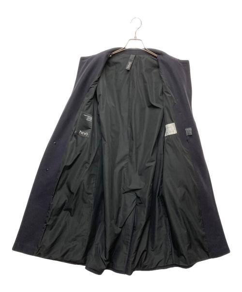 HEVO（イーヴォ）HEVO (イーヴォ) チェスターコート/02716240730 ネイビー サイズ:46の古着・服飾アイテム