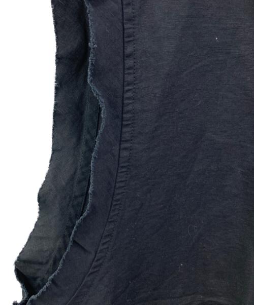 DIESEL（ディーゼル）DIESEL (ディーゼル) スリーブレスシャツ ブラック サイズ:48の古着・服飾アイテム