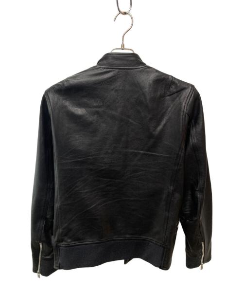 nonnative（ノンネイティブ）nonnative (ノンネイティブ) BIKER BLOUSON COW LEATHER/NN-J3005 ブラック サイズ:1の古着・服飾アイテム