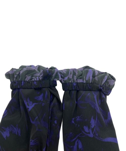 Y's（ワイズ）Y's (ワイズ)  キャット柄ルーズパンツ/YE-P47-930 パープル サイズ:2の古着・服飾アイテム