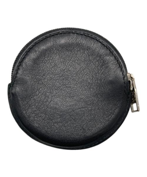 LOEWE（ロエベ）LOEWE (ロエベ) 円形レザーコインケース ブラックの古着・服飾アイテム