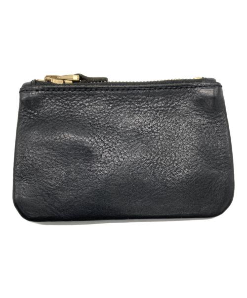 GANZO（ガンゾ）GANZO (ガンゾ) キーリング付コインケース ブラックの古着・服飾アイテム