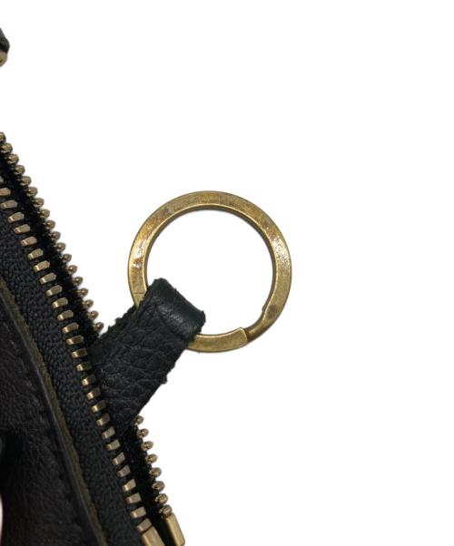 GANZO（ガンゾ）GANZO (ガンゾ) キーリング付コインケース ブラックの古着・服飾アイテム