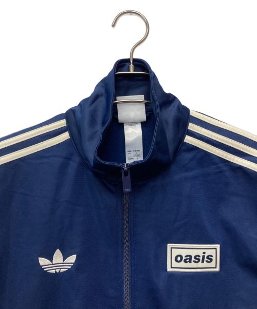 adidas（アディダス）adidas (アディダス) oasis (オアシス) ツアー ファイヤーバード トラックトップ ネイビー サイズ:J Lの古着・服飾アイテム