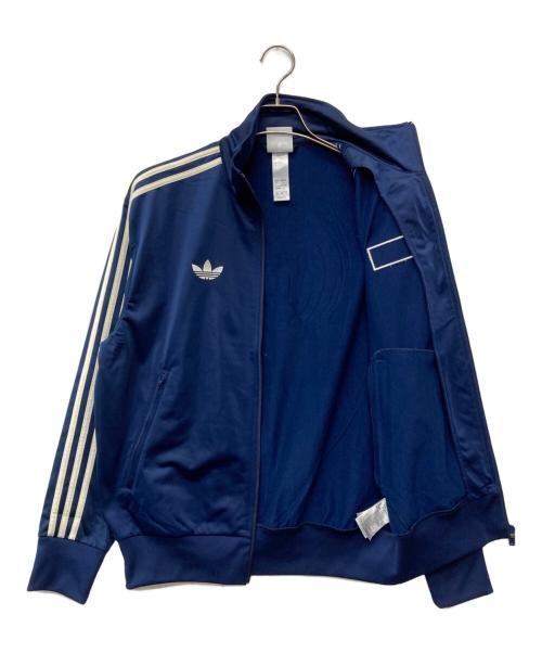 adidas（アディダス）adidas (アディダス) oasis (オアシス) ツアー ファイヤーバード トラックトップ ネイビー サイズ:J Lの古着・服飾アイテム