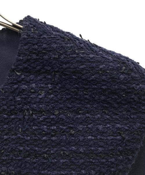 ANAYI（アナイ）ANAYI (アナイ) ミツイードポケットジレベスト/102217-10-040 ネイビー サイズ:３６の古着・服飾アイテム