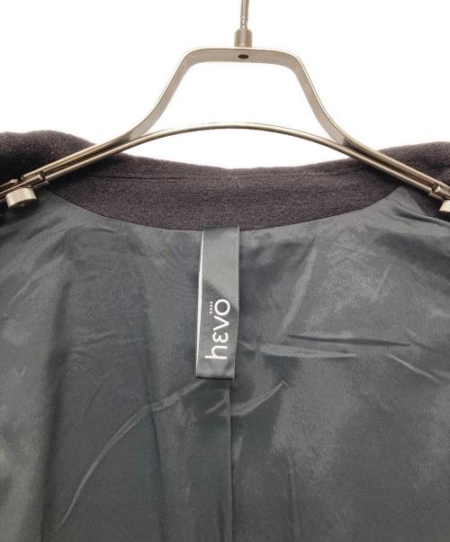 HEVO（イーヴォ）HEVO (イーヴォ) ウールコート ブラウン サイズ:48の古着・服飾アイテム