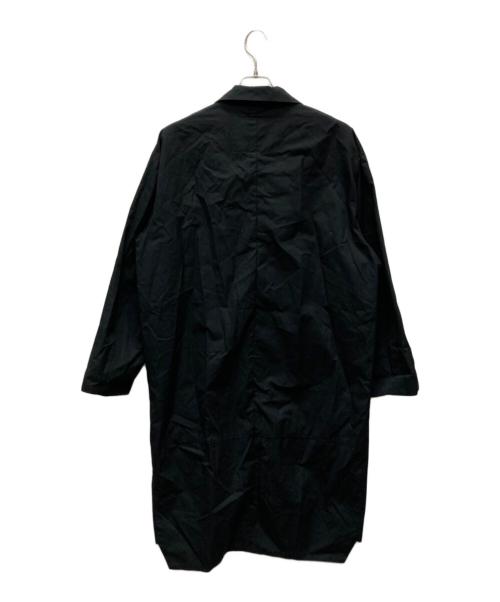 NATAL DESIGN（ネイタルデザイン）NATAL DESIGN (ネイタルデザイン) SHOP COAT BIG GAUZE ブラック サイズ:Ｌの古着・服飾アイテム
