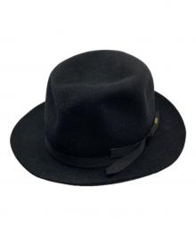 BORSALINO（ボルサリーノ）の古着「ラビットファーハット」｜ブラック