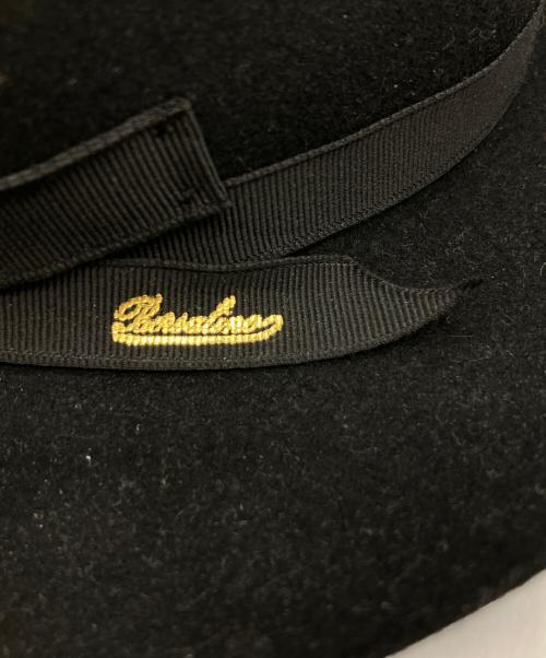 BORSALINO（ボルサリーノ）BORSALINO (ボルサリーノ) ラビットファーハット ブラック サイズ:58cmの古着・服飾アイテム