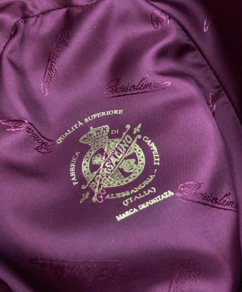 BORSALINO（ボルサリーノ）BORSALINO (ボルサリーノ) ラビットファーハット ブラック サイズ:58cmの古着・服飾アイテム