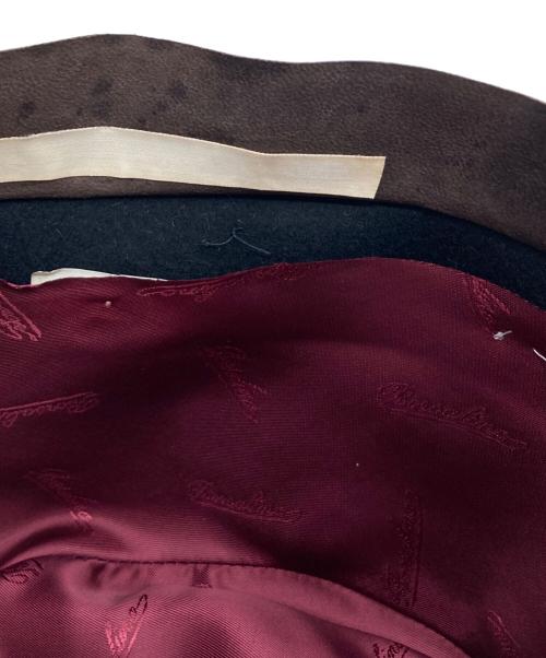 BORSALINO（ボルサリーノ）BORSALINO (ボルサリーノ) ラビットファーハット ブラック サイズ:58cmの古着・服飾アイテム