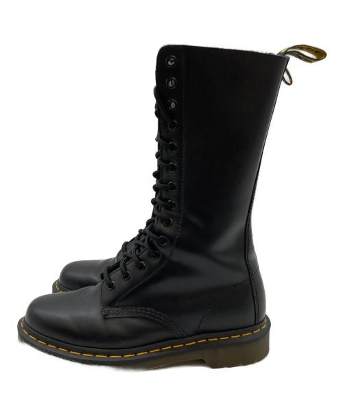 Dr.Martens（ドクターマーチン）Dr.Martens (ドクターマーチン) 1914 14ホールブーツ ブラック サイズ:24の古着・服飾アイテム
