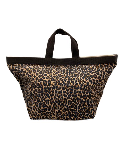 Herve Chapelier（エルベシャプリエ）Herve Chapelier (エルベシャプリエ) パンサー舟形トートバッグ（Lサイズ）/725F ベージュの古着・服飾アイテム