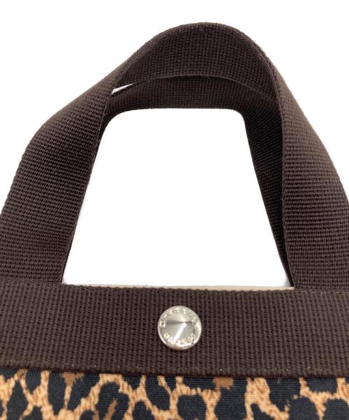 Herve Chapelier（エルベシャプリエ）Herve Chapelier (エルベシャプリエ) パンサー舟形トートバッグ（Lサイズ）/725F ベージュの古着・服飾アイテム