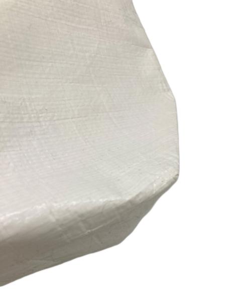 Herve Chapelier（エルベシャプリエ）Herve Chapelier (エルベシャプリエ) マルシェバッグM/2012PP ホワイト×ネイビーの古着・服飾アイテム