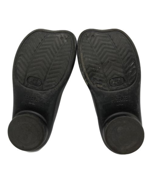 MM6 Maison Margiela（エムエムシックスメゾンマルジェラ）MM6 Maison Margiela (エムエムシックスメゾンマルジェラ) ANATOMIC SANDAL ブラック サイズ:35-36の古着・服飾アイテム