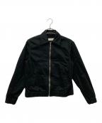 SimplyComplicatedシンプリーコンプリケイティド）の古着「CHINO ZIP BLOUSON」｜ブラック