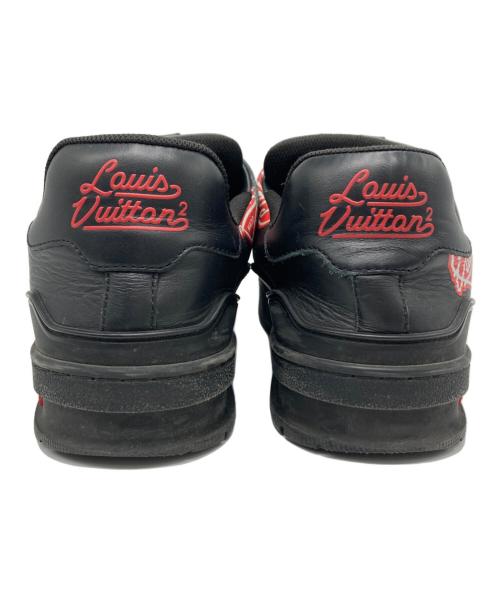 LOUIS VUITTON（ルイ ヴィトン）LOUIS VUITTON (ルイ ヴィトン) NIGO (二ゴー) Trainer Sneaker Plain Calf Leather 