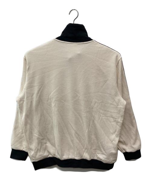 adidas Originals（アディダスオリジナル）adidas Originals (アディダスオリジナル) アディカラー ワッフル クラシック トラックトップ アイボリー サイズ:5XLの古着・服飾アイテム