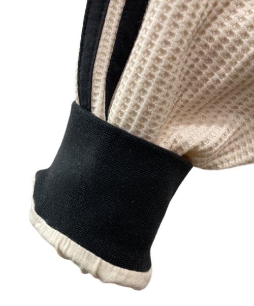 adidas Originals（アディダスオリジナル）adidas Originals (アディダスオリジナル) アディカラー ワッフル クラシック トラックトップ アイボリー サイズ:5XLの古着・服飾アイテム