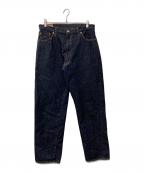 KAPTAIN SUNSHINEキャプテンサンシャイン）の古着「5P Zipper Front Denim Pants/KSBS101DZ」｜インディゴ