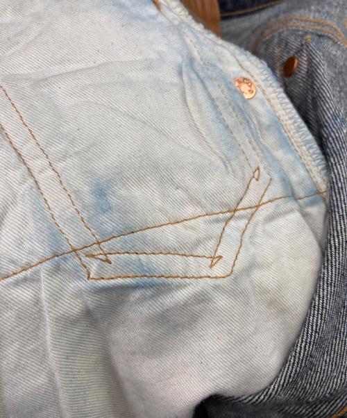 KAPTAIN SUNSHINE（キャプテンサンシャイン）KAPTAIN SUNSHINE (キャプテンサンシャイン) 5P Zipper Front Denim Pants/KSBS101DZ インディゴ サイズ:34の古着・服飾アイテム