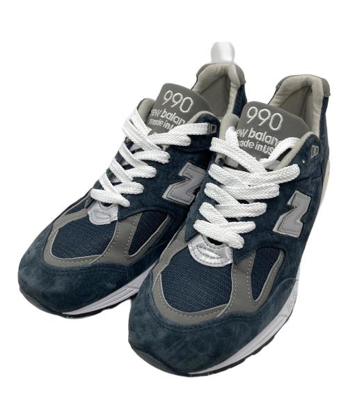 NEW BALANCE（ニューバランス）NEW BALANCE (ニューバランス) 990V2 ネイビー サイズ:US91/2の古着・服飾アイテム