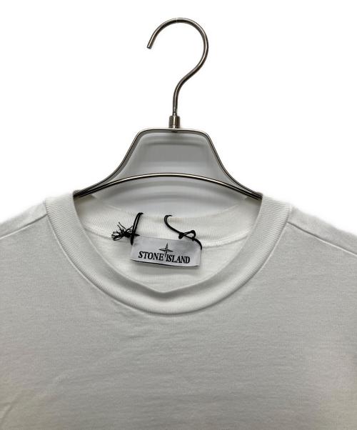 STONE ISLAND（ストーンアイランド）STONE ISLAND (ストーンアイランド) スウェットシャツ ホワイト サイズ:Mの古着・服飾アイテム