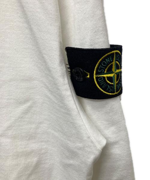 STONE ISLAND（ストーンアイランド）STONE ISLAND (ストーンアイランド) スウェットシャツ ホワイト サイズ:Mの古着・服飾アイテム