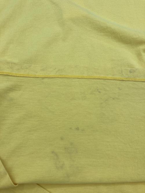 doublet（ダブレット）doublet (ダブレット) LOGO T-SHIRT イエロー サイズ:Mの古着・服飾アイテム