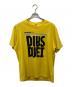 doublet（ダブレット）の古着「LOGO T-SHIRT」｜イエロー