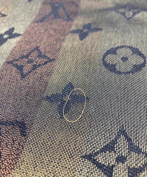 LOUIS VUITTON（ルイ ヴィトン）LOUIS VUITTON (ルイ ヴィトン) ショール・モノグラム ソー シャイン/M71548 ブラウンの古着・服飾アイテム