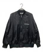 COOTIE PRODUCTIONSクーティープロダクツ）の古着「C/R Satin Embroidery Blouson」｜ブラック